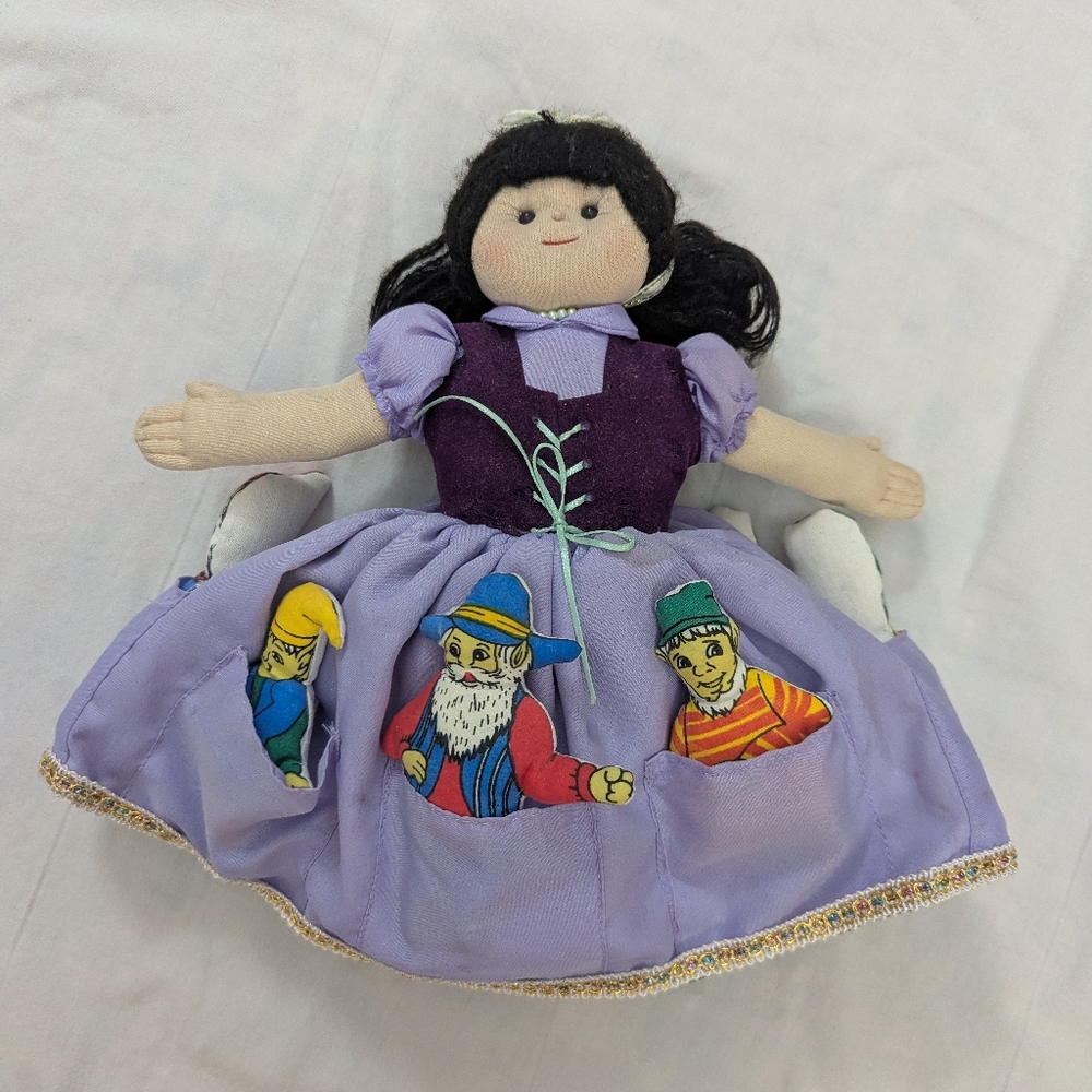 Purple Dress Kids Toy Doll